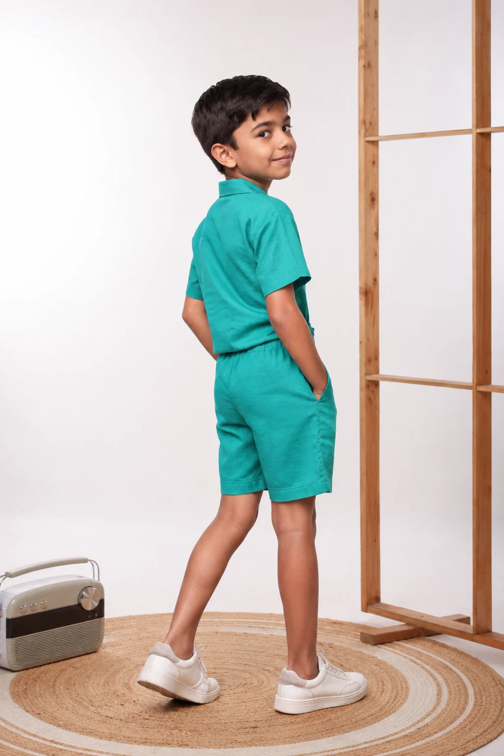 Teal Shorts