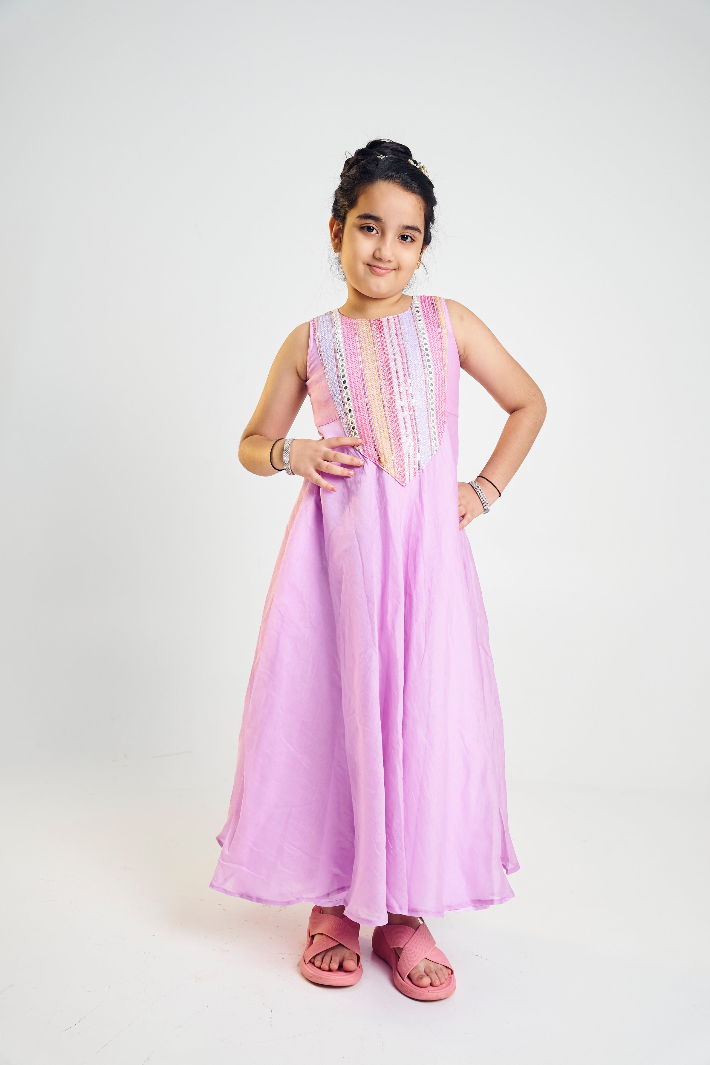 Nazuk – Lavender Noor Maxi Dress