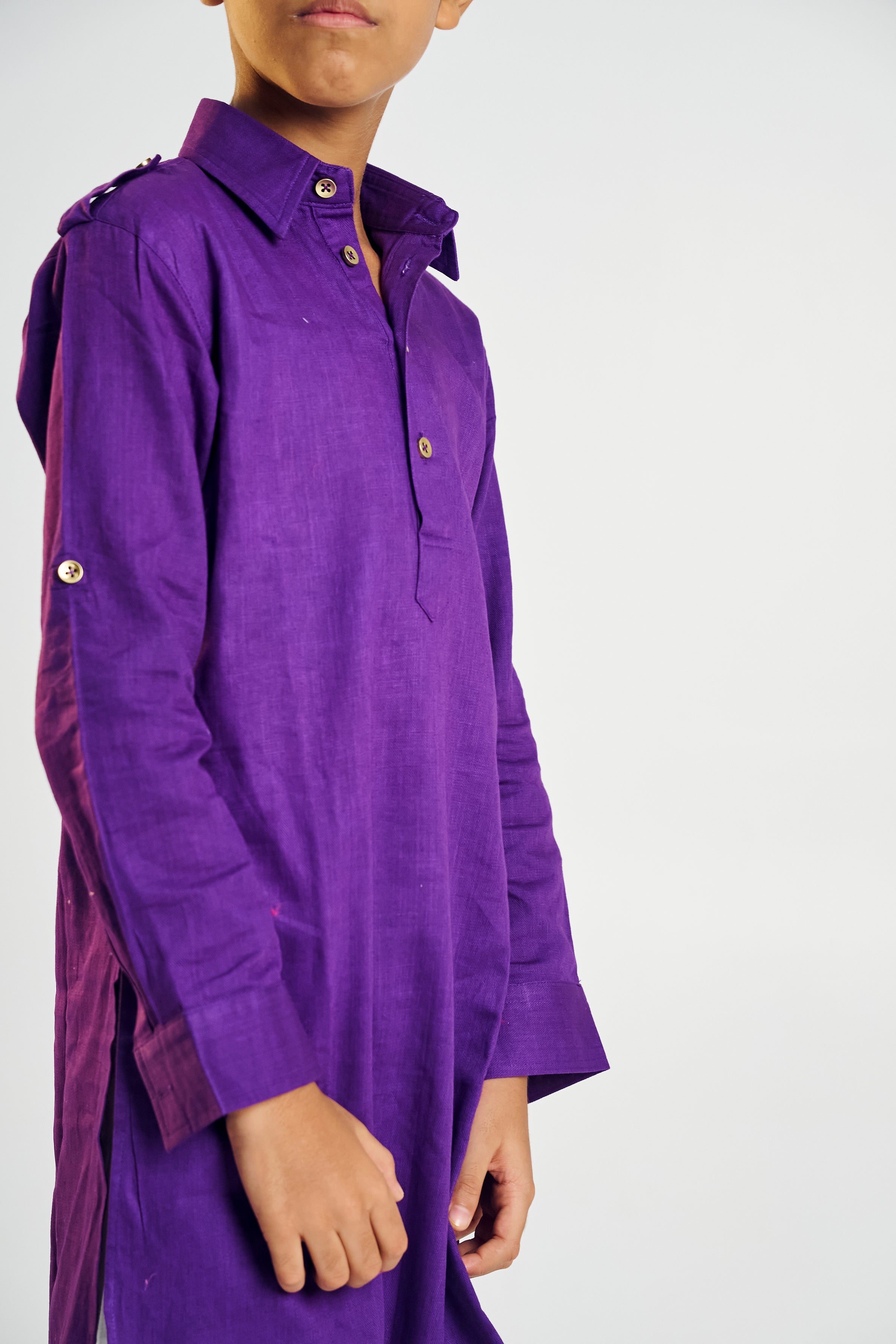 Nazuk – Mehfil Violet Kurta Pajama Set