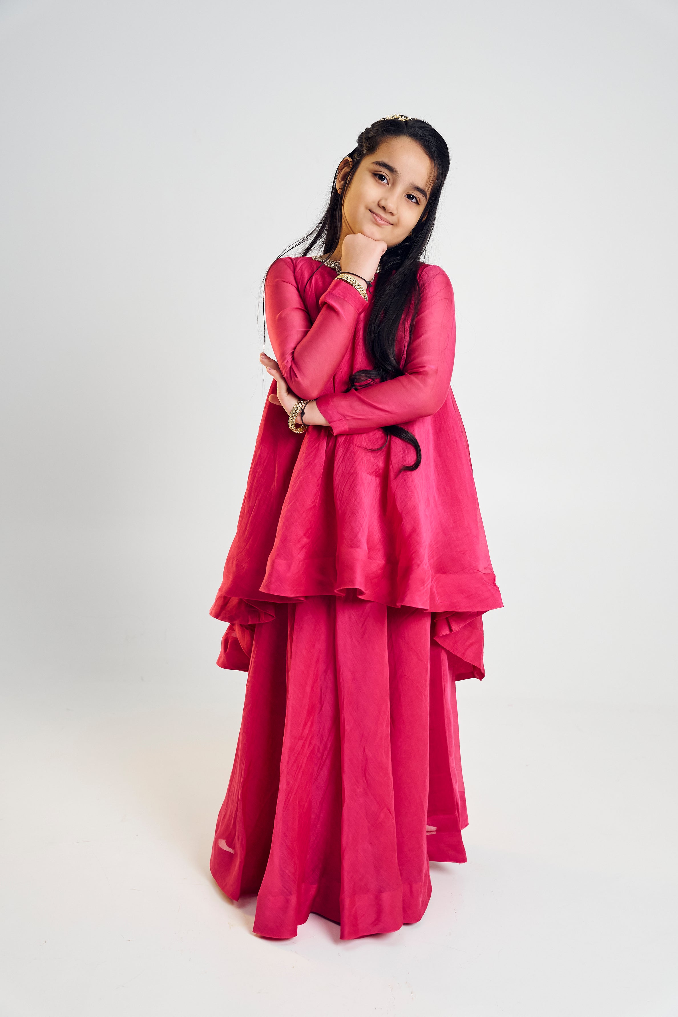 Nazuk – Rangrez Rooh Layered Lehenga Set