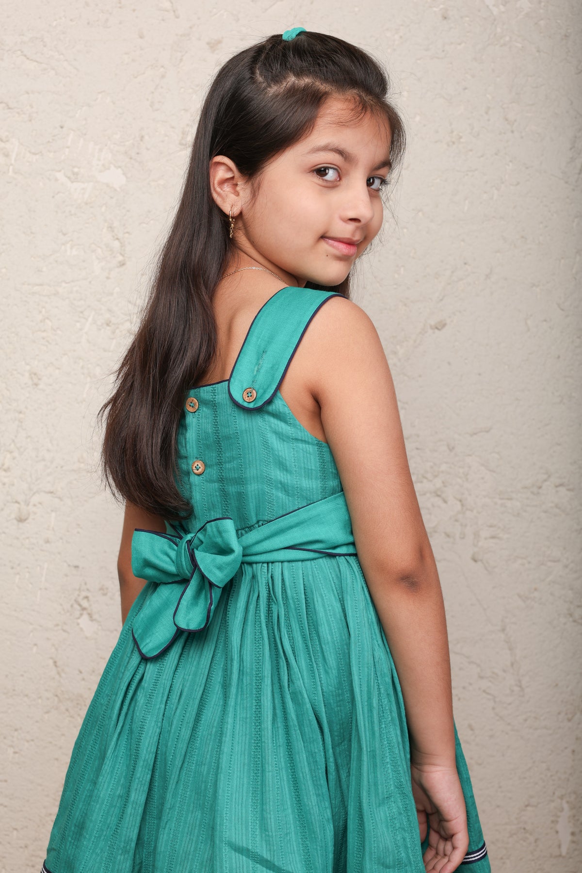 Teal Flare Dress