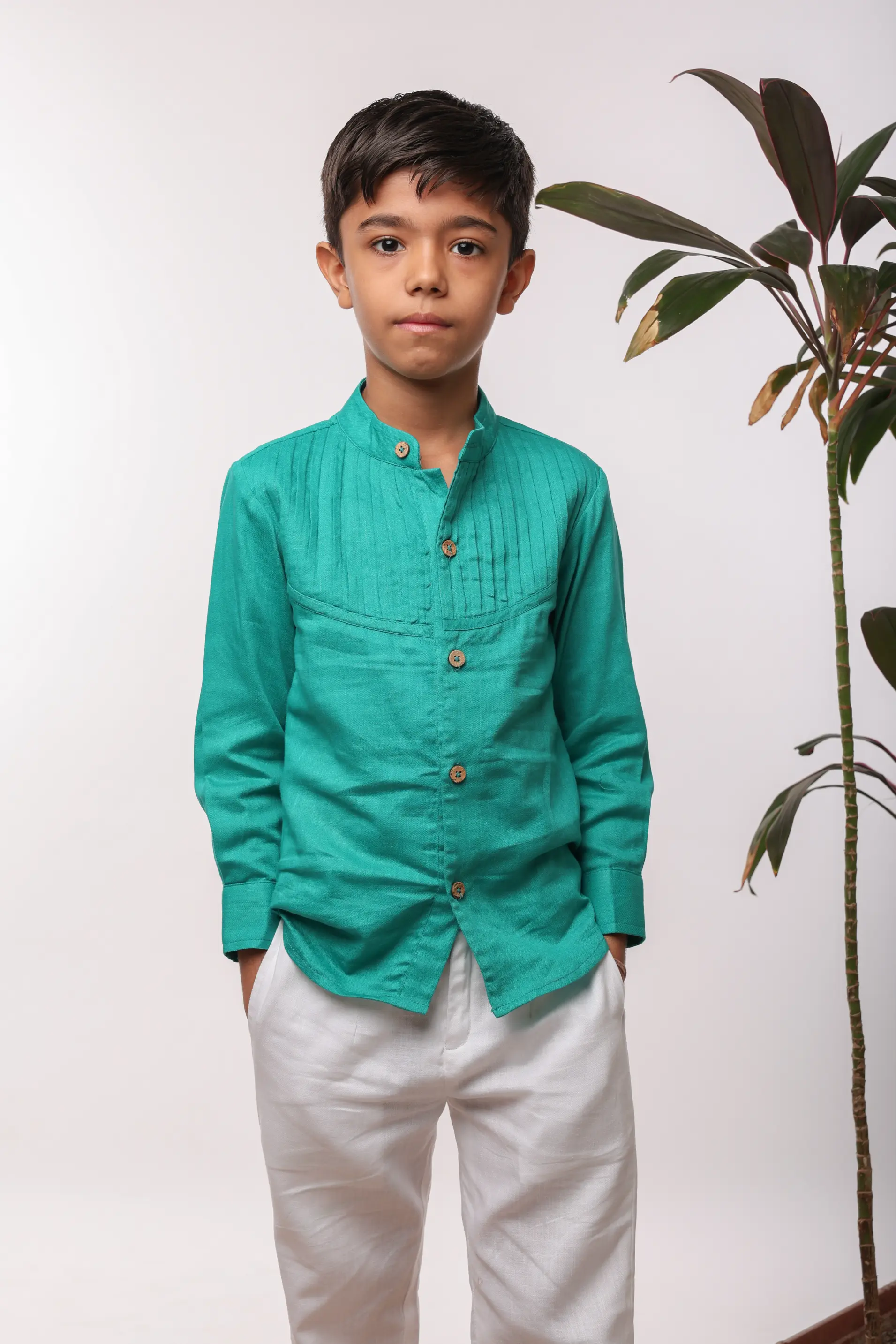 Frosted Fern Pintucks Set