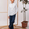 White Pintucks Shirt