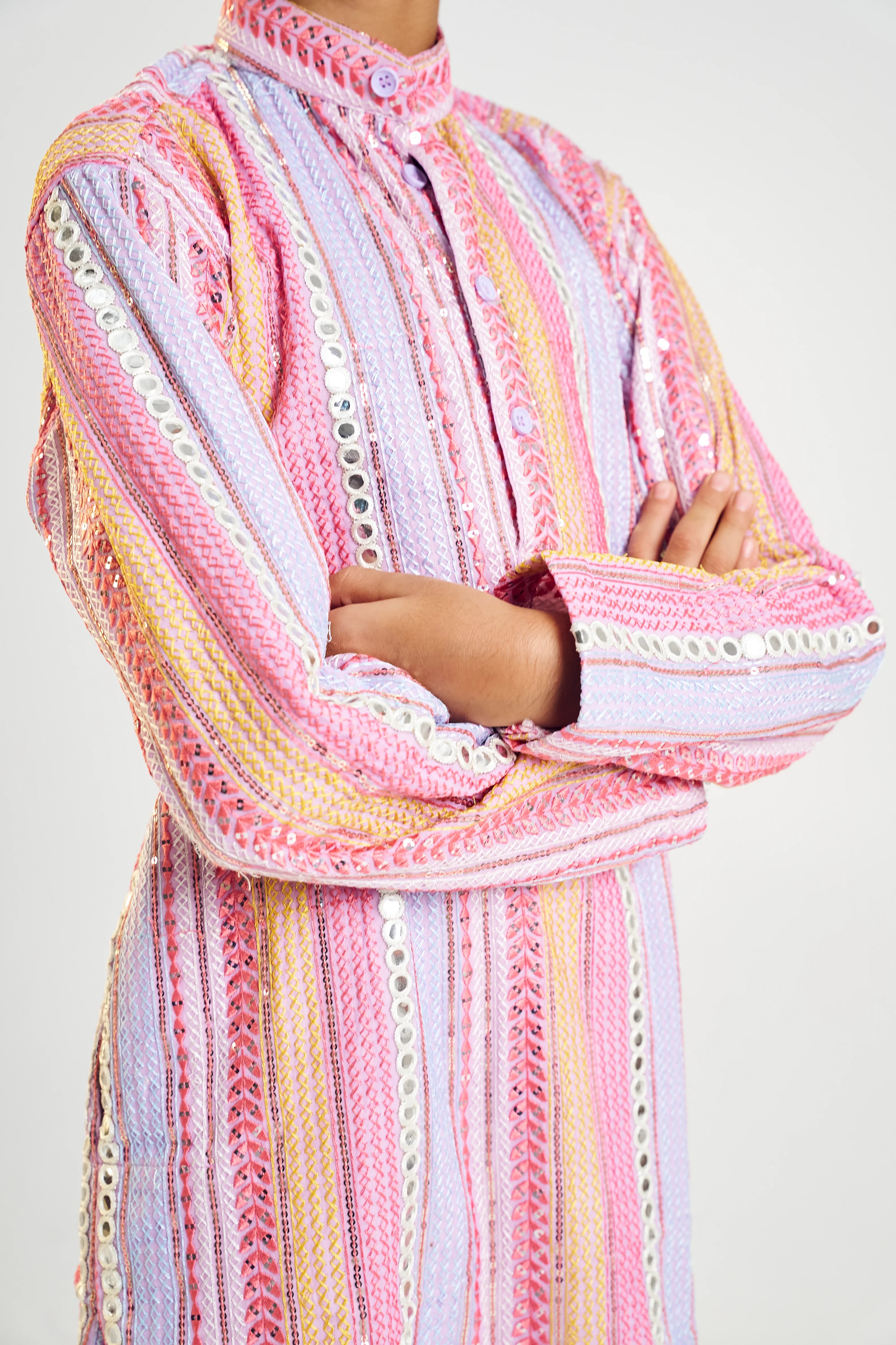 Sitara Lavender Kurta Set