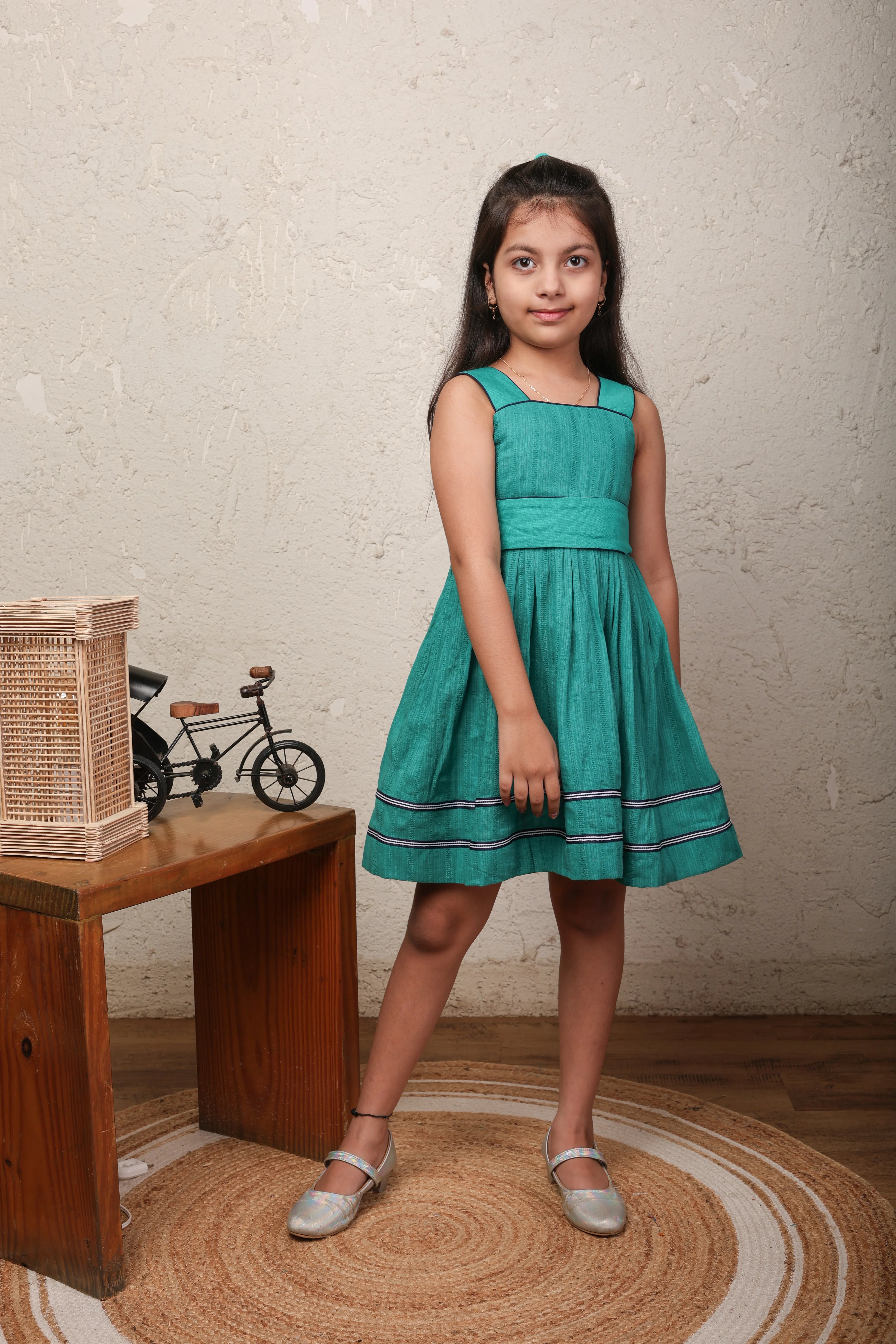 Green Flare Dress