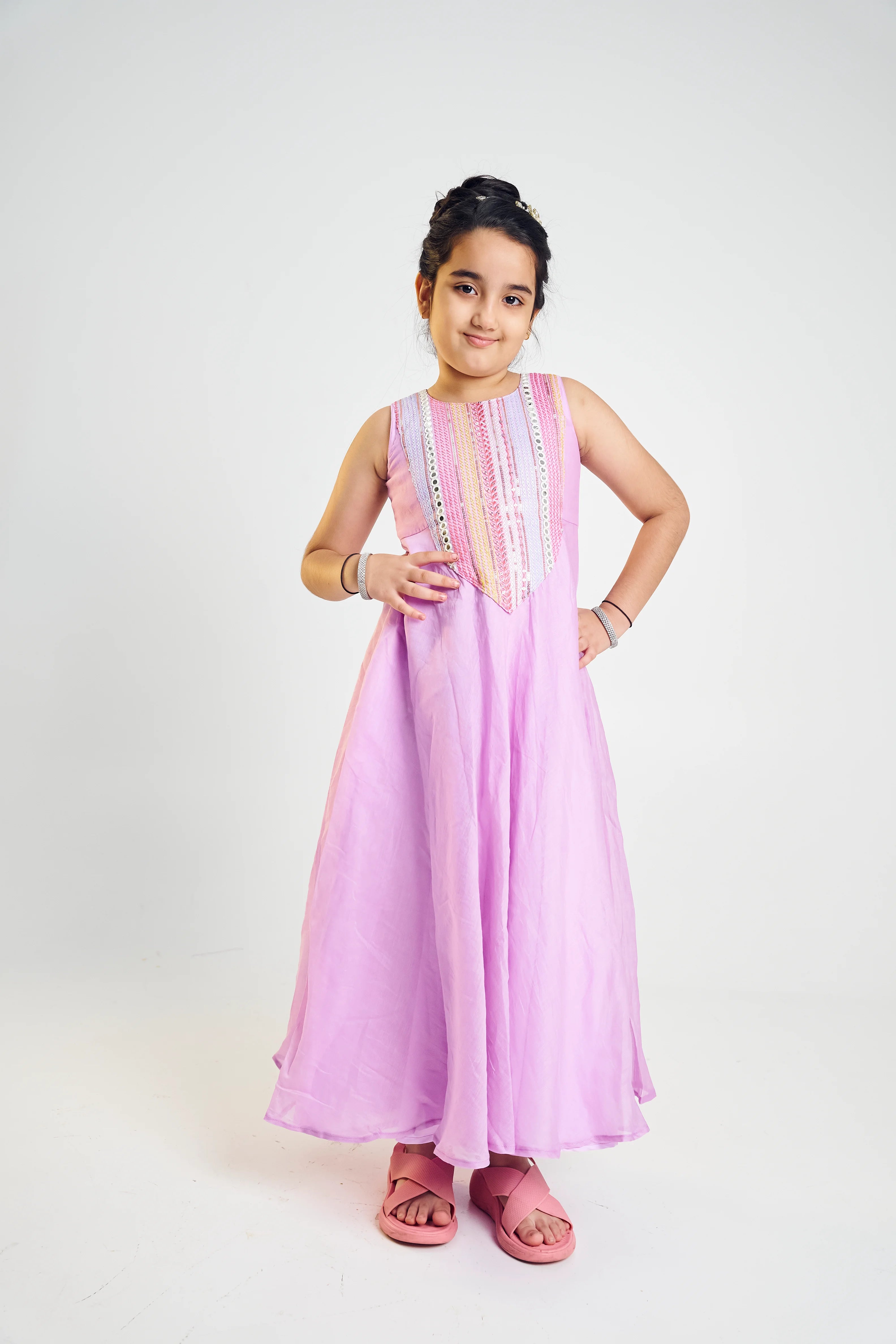 Lavender Noor Maxi Dress